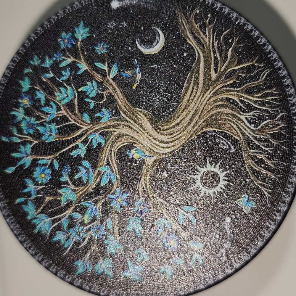 Tree of Life Painted Art On A Dry Herb Grinder - Picture 6 of 6